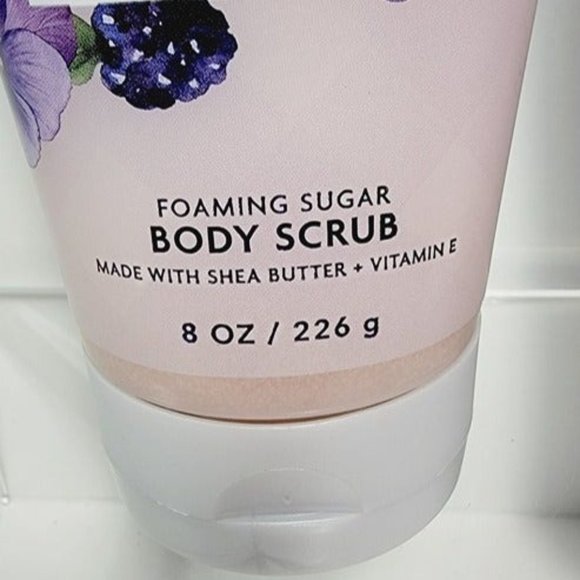 2 Gingham VIBRANT Bath & Body Works Foaming Sugar Body Scrub 8oz each NEW - Picture 4 of 8